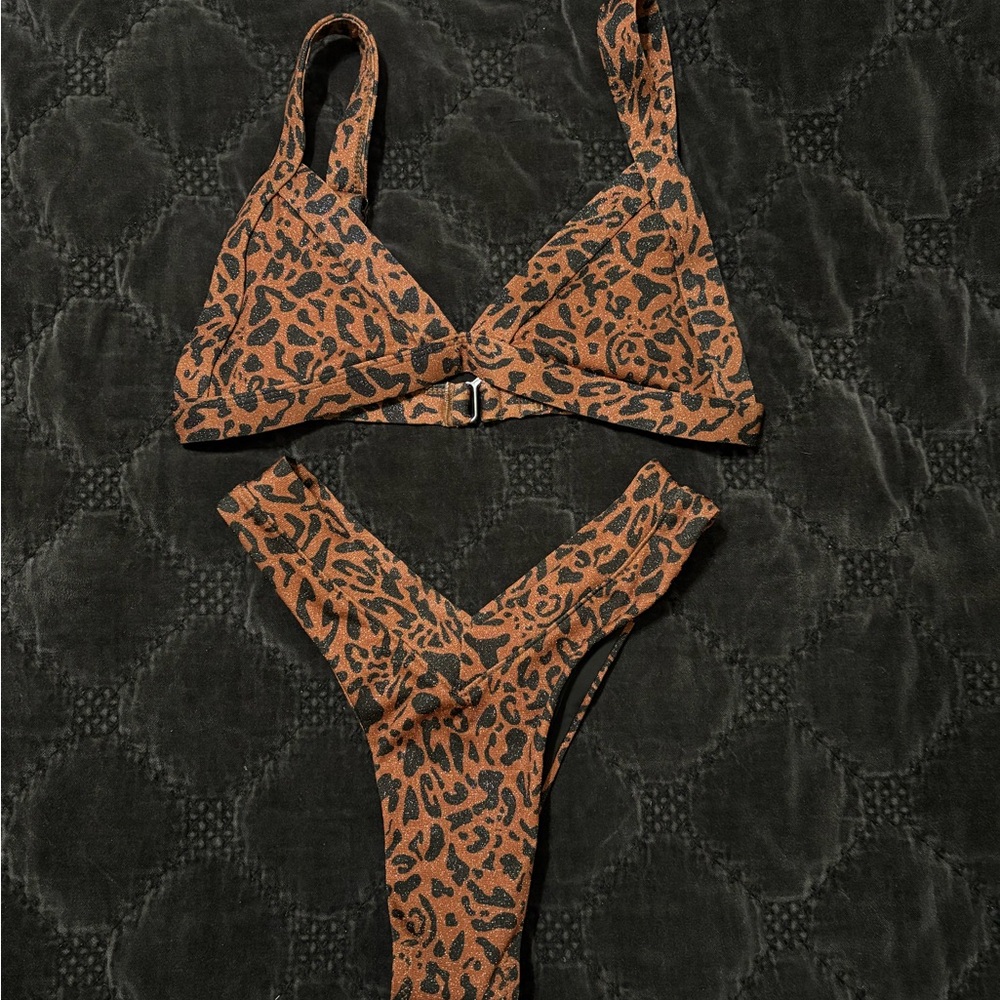 Sparkly Cheetah OneOne Bikini - Feline Collection